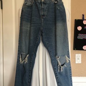 Plus size jeans